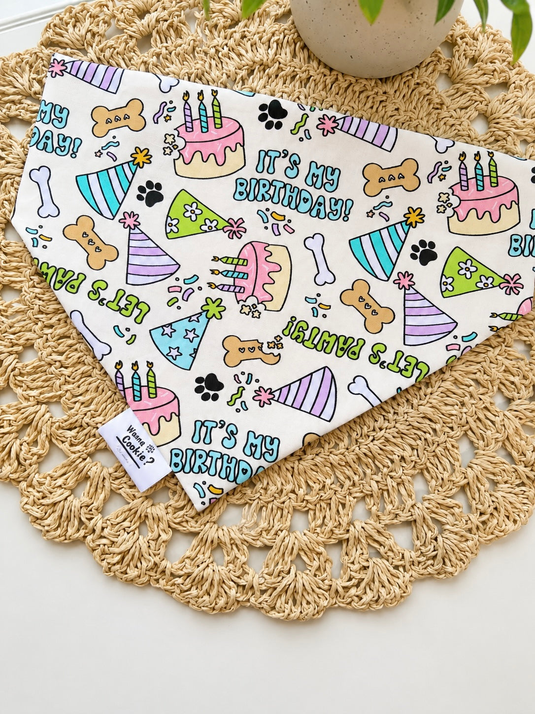 Pawty Time Bandana