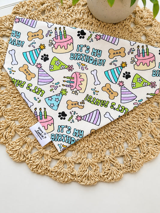 Pawty Time Bandana