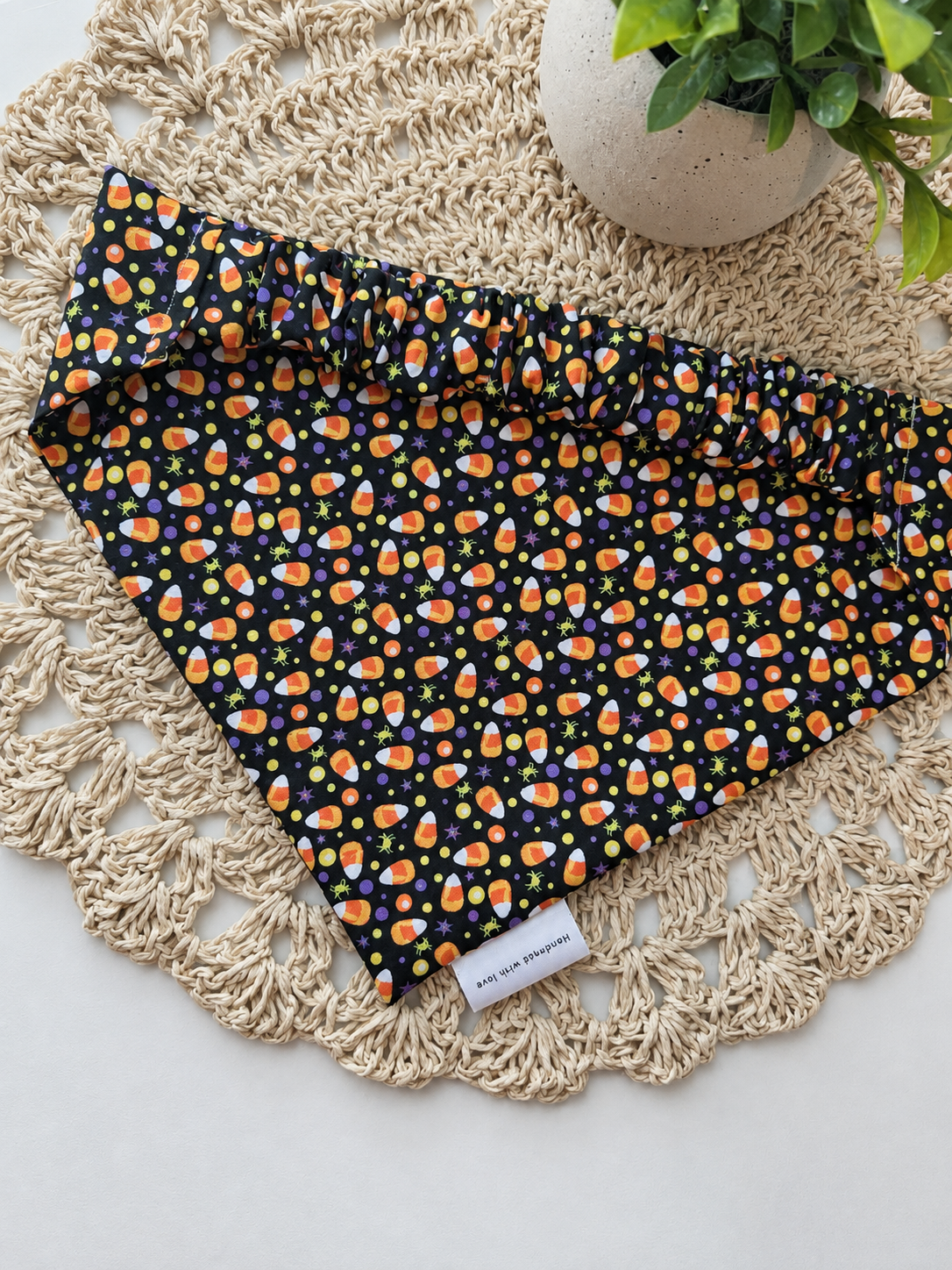 Candy Corn Cutie Bandana