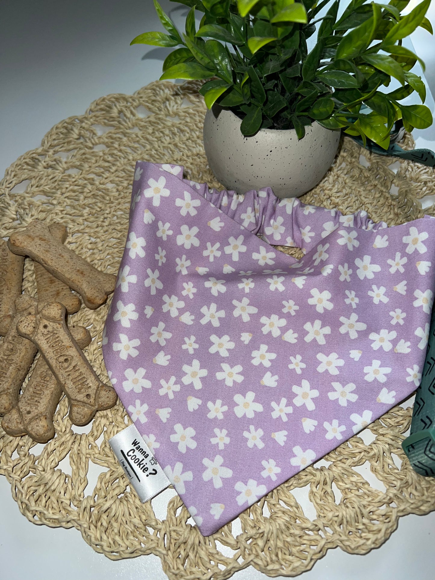 Lilac Daisy Dreams Bandana