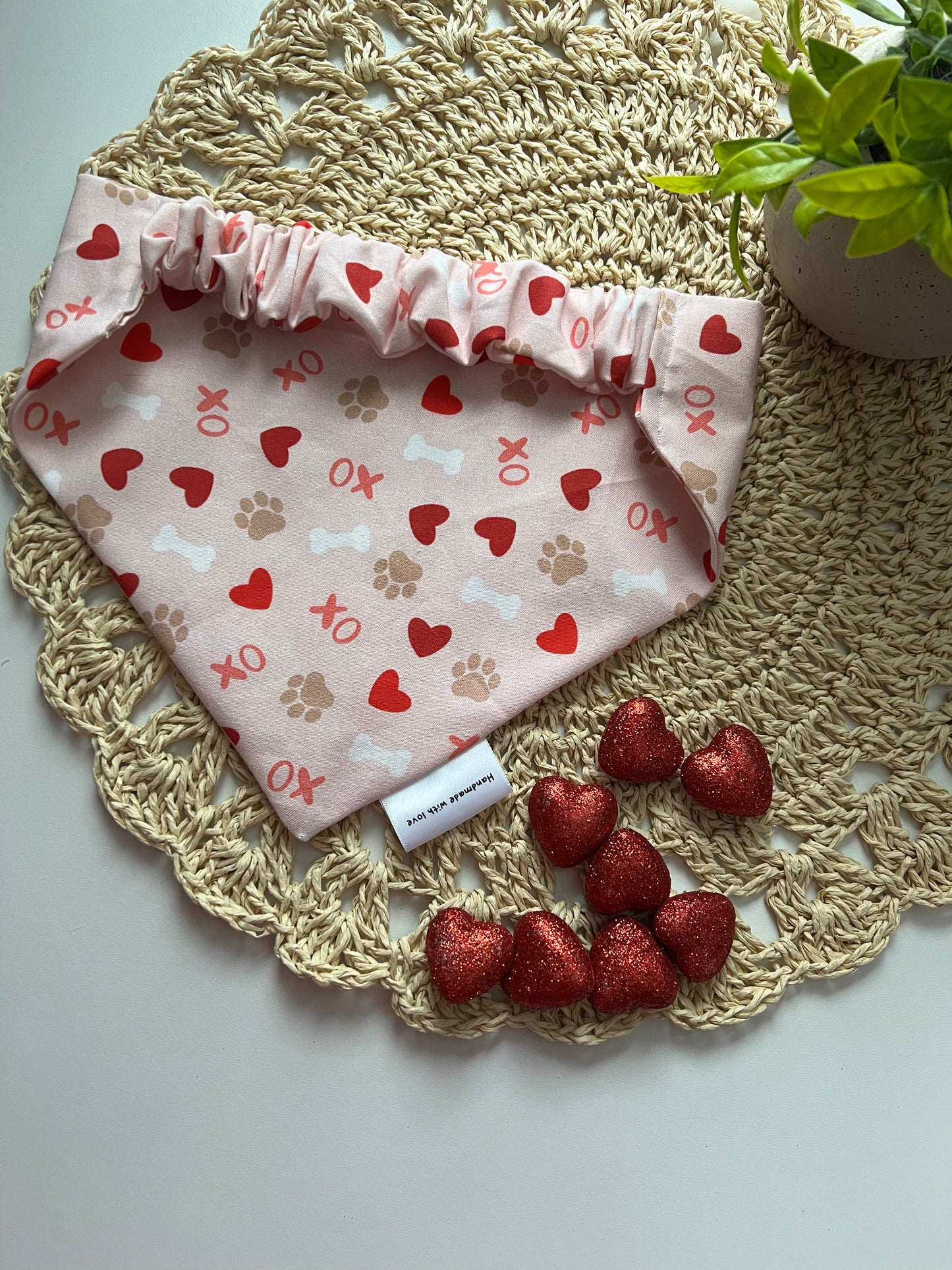 XOXO Valentine Bandana